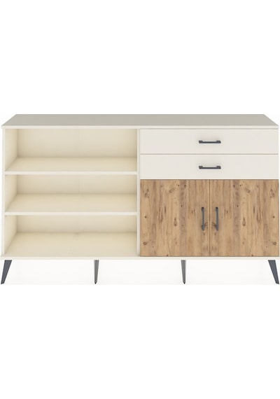 Arges Konsol 3 Raflı 2 Çekmeceli 2 Kapaklı 176x30x99 Aytaşı-çam/aytaşı Atlas Çam/aytası - Aytası Arges Konsol 3 Raflı 2 Çekmeceli 2 Kapaklı 176x30x99 Aytaşı-çam/aytaşı Atlas Çam/aytası - Aytası