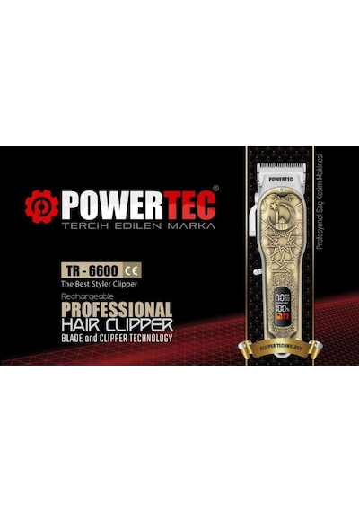 Powertec TR-6600 Saç Kesim Makinesi