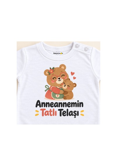 Babylimon Anneannemin Tatlı Telaşı Beyaz Kısa Kollu Çıtçıtlı Bebek Zıbını Beyaz - Anneannemin Tatlı Telaşı - 928161932 Beyaz - Anneannemin Tatlı Telaşı Babylimon Anneannemin Tatlı Telaşı Beyaz Kısa Kollu Çıtçıtlı Bebek Zıbını Beyaz - Anneannemin Tatlı Telaşı - 928161932 Beyaz - Anneannemin Tatlı Telaşı