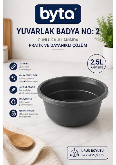 Plastik Badya, Plastik Leğen, Yuvarlak Badya, 2,5 Litre Badya, Mutfak Kabı, Çok Amaçlı Kap, Ev Gereçleri, Bpa İçermez, Dayanıklı Plastik Badya Mavi Pembe Siyah 1 Adet Karışık Renk Gönderilir Siyah Plastik Badya, Plastik Leğen, Yuvarlak Badya, 2,5 Litre Badya, Mutfak Kabı, Çok Amaçlı Kap, Ev Gereçleri, Bpa İçermez, Dayanıklı Plastik Badya Mavi Pembe Siyah 1 Adet Karışık Renk Gönderilir Siyah