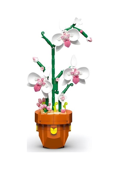 Dostoys Flowers Yapı Taşı Serisi Kelebek Orkide Çiçek Yapım Seti 379 Parça 11610