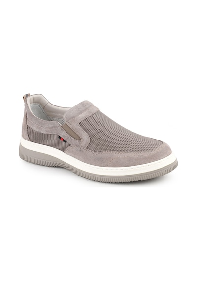 Libero H1096 Hakiki Süet Fileli Nefes Alan Ultra Hafif Eva Taban Erkek Slip-on Günlük Ayakkabı Vizon Libero H1096 Hakiki Süet Fileli Nefes Alan Ultra Hafif Eva Taban Erkek Slip-on Günlük Ayakkabı Vizon