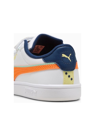Puma Puma Smash 3.0 Playdate V Ps 402830-01 Ortopedik Çocuk Spor Ayakkabı Beyaz
