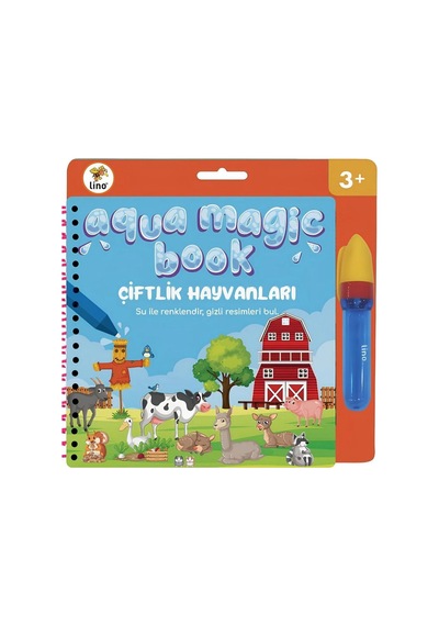 Aqua Magic Book Çiftlik Sihirli Boyama Kitabı