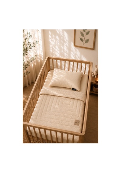 Sleepoos Pamuk Bebek Yastık ve Yorgan Takımı