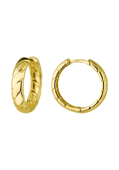 Goldkupe 14 Ayar Altın Halka Küpe 5,35 Gr-6440