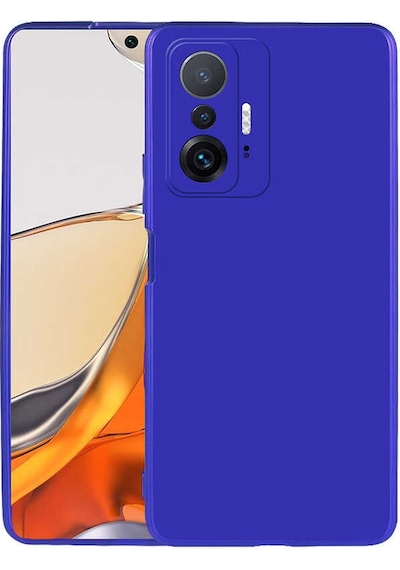 Xiaomi Mi 11t 5g Kılıf Zore Premier Silikon Kapak Saks Mavi