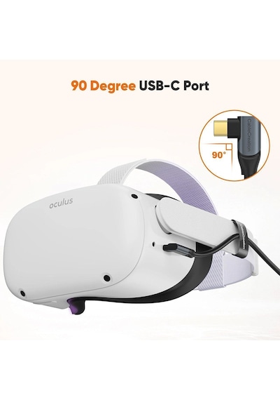 Cablecreation Htc Vive Xr Elite99hats00300 Vr Gözlük Uyumlu Type-c To Usb-a Kablo 5m Usb 3.1