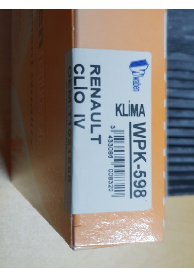 Renault Clio 4 (ıv) Polen Filtresi Karbonlu