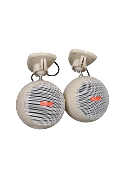 Hubrendy Sh Magicvoice Mv-12 7.5 Cm 20 Watt Komütatörlü Hat Trafolu Krem Beyazı Sütun Sarkık Hoparlö