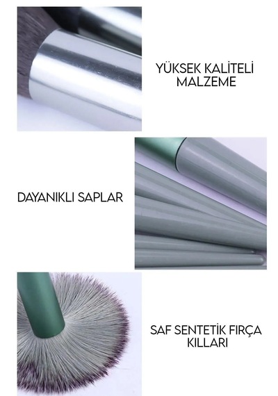 Lüx Özel Keseli 13'lü Fırça Seti