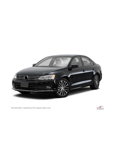 S-dizayn Vw Jetta Krom Ön Tampon Çıta 3 Prç. 2014-2019