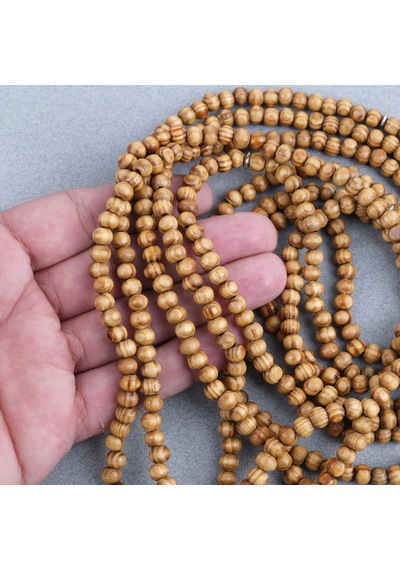 Çam Ağacı 500lük Tekerlek Kesim 6.5x5mm Zikir Tesbihi