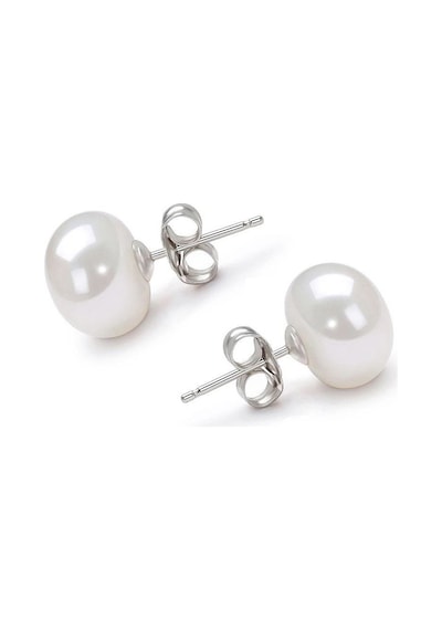 Chavin Bayan 8-9 Mm Gerçek İnci Çelik Küpe Ce86-9