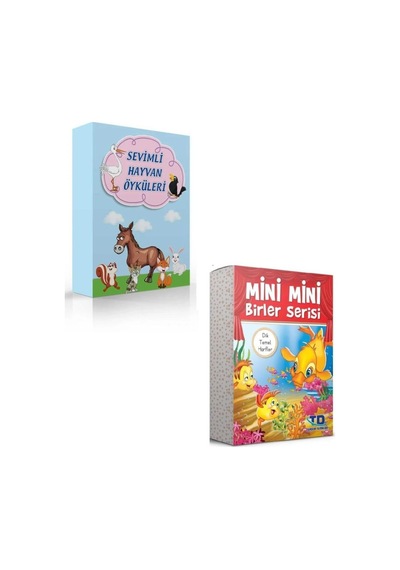 Tandem 1. Sınıf Hikaye Seti 40 Kitap Mini Mini Birler+ Sevimli Hayvanlar