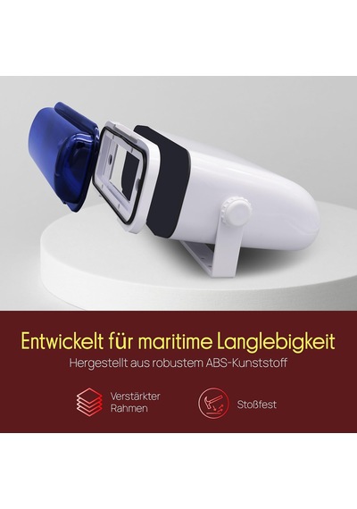 Audıo Inc Plmrcw3 Üniversal Deniz Stereo Tam Gövde Gövde Gövde Beyaz