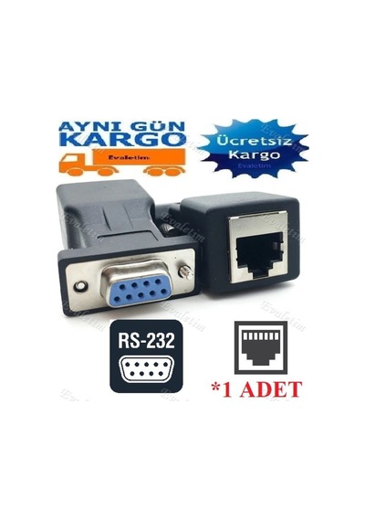 30 Metre Rj45 To Rs232 9Pin Cat5E 6 4349P Kablo Extender Konsol