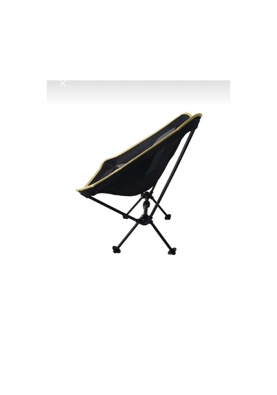 Nurgaz Campout Pratik Kamp Sandalyesi Siyah
