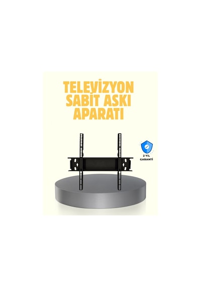 32-65 Tv Duvar Askı Braketi 75 Kg Kapasiteli Anti Statik Boya Çok Renkli