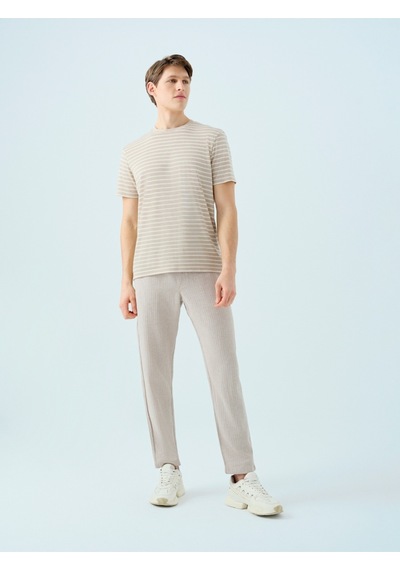 Regular Fit Bej Erkek Pantolon Lf2035171 Bej