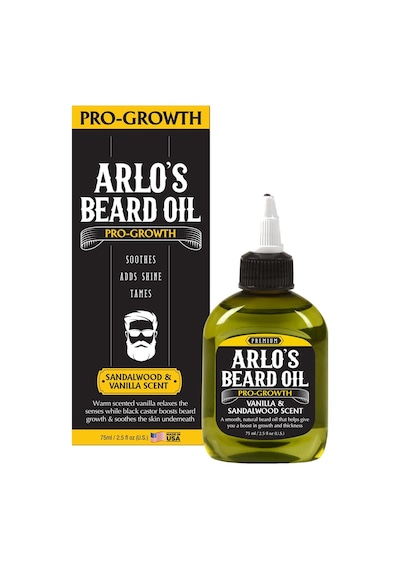Arlo's Pro-Growth Sandal Ağacı Ve Vanilya Kokulu Sakal Yağı 75 ML