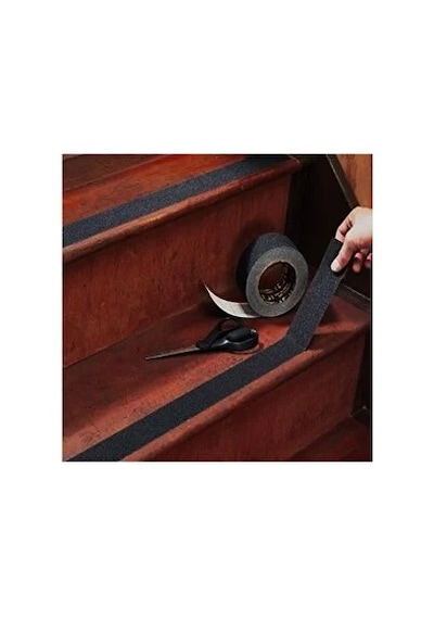 Siyah Merdiven Ve Zemin Kaydırmaz Kaymaz Bant 150mm X 25mt Evimdeyokyok
