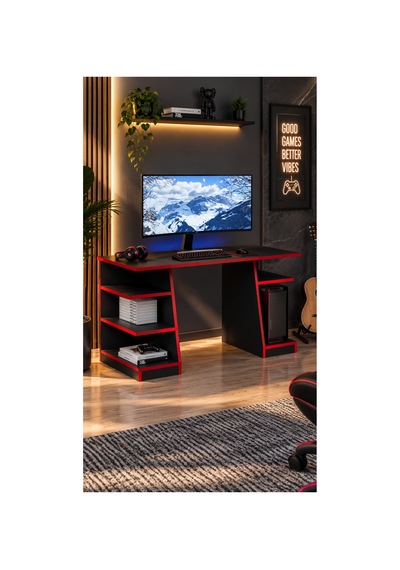 Arvex Oyuncu Masası - Bilgisayar Masası - Gamer Masası Siyah & Kırmızı Siyah-kırmızı - 906139974 Siyah-kırmızı Arvex Oyuncu Masası - Bilgisayar Masası - Gamer Masası Siyah & Kırmızı Siyah-kırmızı - 906139974 Siyah-kırmızı