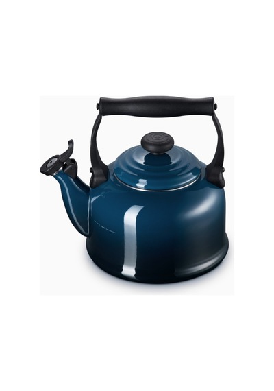 Le Creuset Geleneksel Islık Çalan Emaye Kaplı Çaydanlık, 2.1l Çaydanlıklar Lacivert
