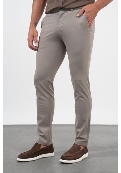 İmza Vizon Yan Cep Slim Fit Esnek Jogger Pantolon 1003260373