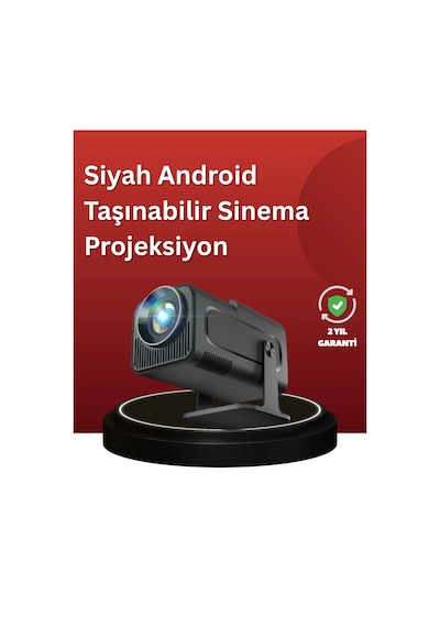 Uzun Ömürlü Lamba Ve Dahili Hoparlörlü Ev Sinema Projektörü