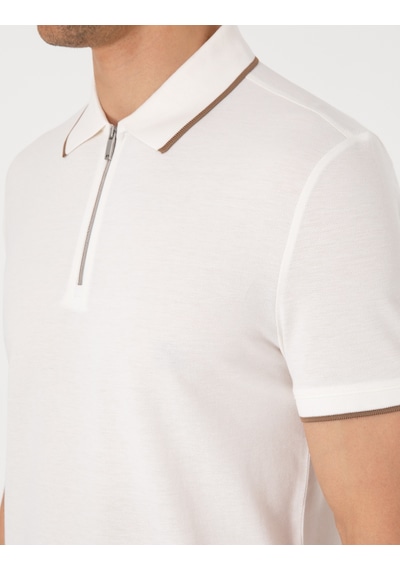 Pierre Cardin Erkek Ekru Tişört 50307516-vr019 Ekru