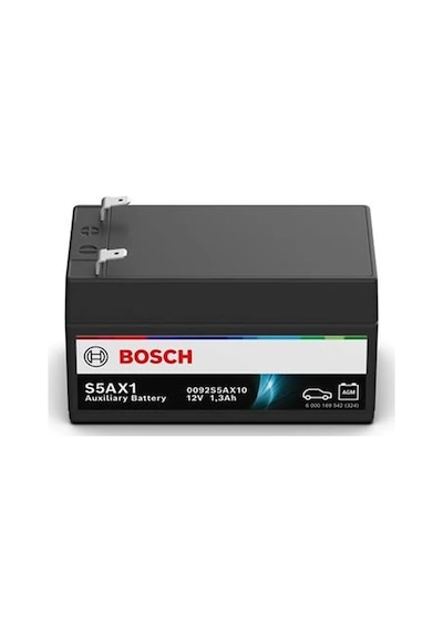 0092s5ax10 - S5ax 1,3 Ah Besleme Aküsü - 1ah - Bosch