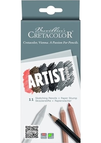 Cretacolor Artist Studio Eskiz Kalem Seti - 11 Parça