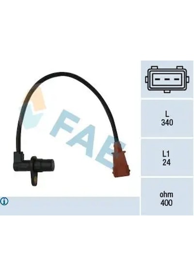 Peugeot 207 Krank Sensoru 1.4 2006-2012 Fae 79033