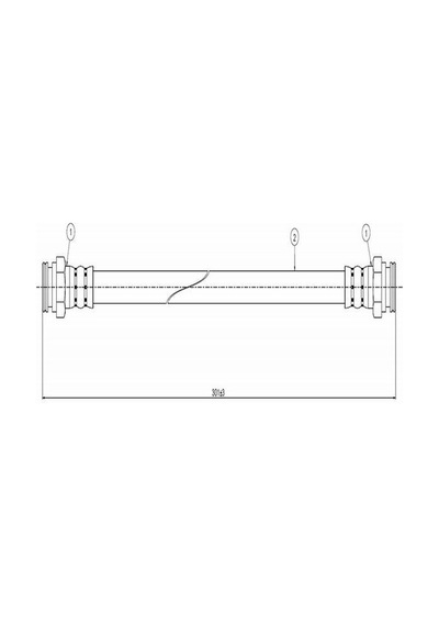 Fren Hortumu Arka Peugeot 406 95-04 16847188