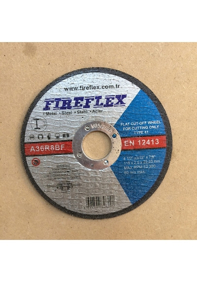 Fireflex 115 Mm 2.5 MM Metal Kesici Taş 2 Adet