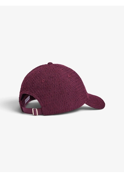 Tommy Hilfiger Th Elevated Chıc Boucle Cap Kadın Kırmızı Şapka - Aw0aw19096