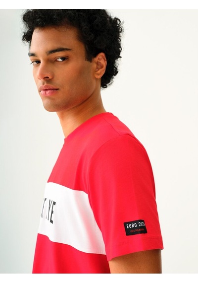 LOFT Regular Fit Erkek Tshirt K.kol Lf2038390 Q1.v1 Kırmızı
