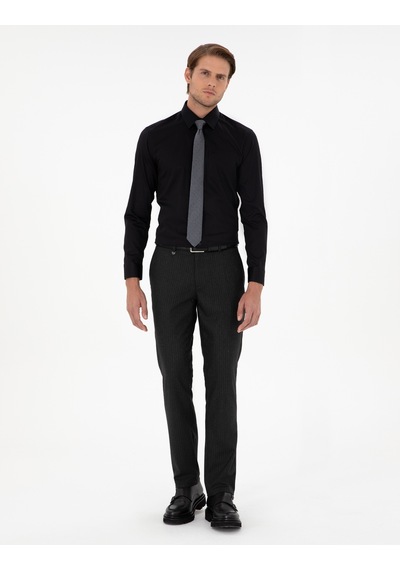 Pierre Cardin Erkek Siyah Gömlek Basic 50286106-vr046 Siyah