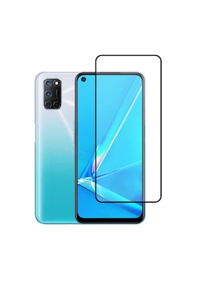 Oppo A92 Zore Kenarları Kırılmaya Dayanıklı Cam Ekran Koruyucu