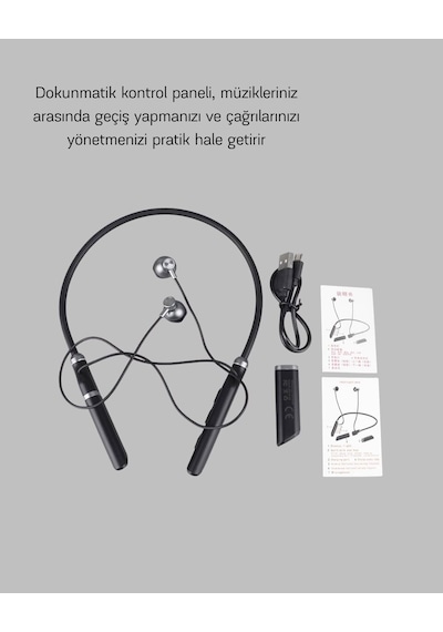 Anc Özellikli Kablosuz Bluetooth Kulaklık Gürültü Engelleme Eller Serbest Arama Mh-hs6033-5584