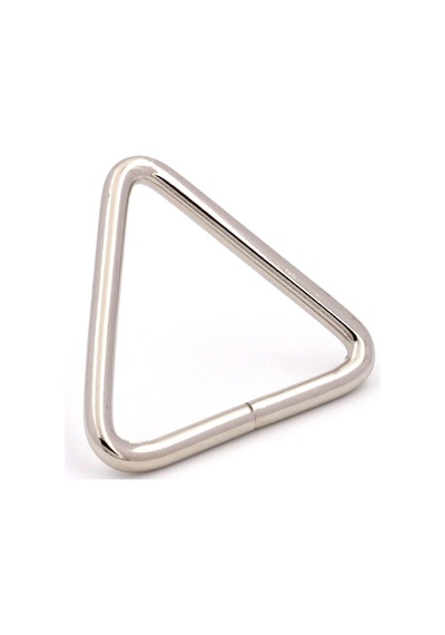 Paslanmaz Krom Üçgen. Üçgen Halka. 4mm Çap 40x40mm