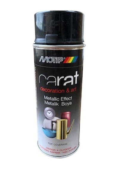 Carat Metalik Siyah Sprey Boya 95823