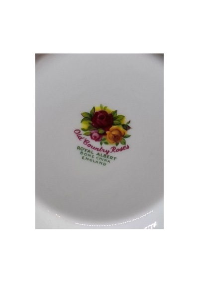 Old Country Roses Antika Porselen Orta Boy Kahve Sunum Ürünü 1-1.5 L Turuncu