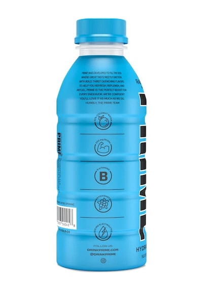 Prime Blue Raspberry 500 Ml - Mavi Ahududu Aromalı Sporcu İçeceği