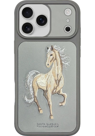Santa Barbara Polo Racquet Club Apple Uyumlu iPhone 17 Pro Kılıf 3boyutlu Pu Deri Boris İçi Süet Kapak Titan Gri Santa Barbara Polo Racquet Club Apple Uyumlu iPhone 17 Pro Kılıf 3boyutlu Pu Deri Boris İçi Süet Kapak Titan Gri