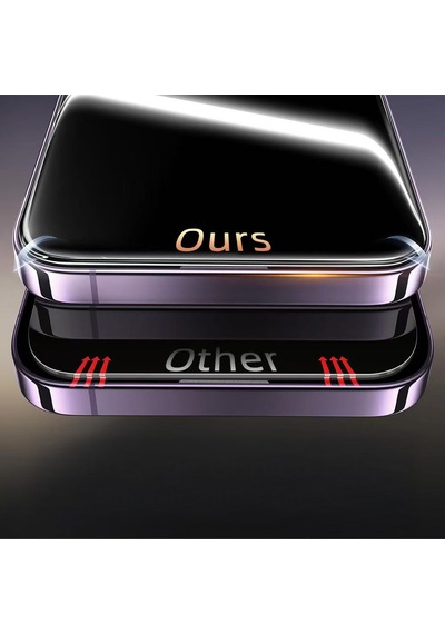 İphone 15 Pro Max Uyumlu Uygulama Aparatlı 2.5d Oliv Hd Temperli Cam Ekran Koruyucu - Beyaz - T41014