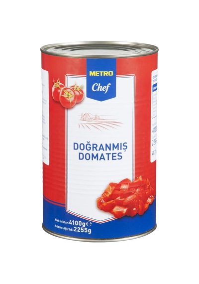 Doğranmış Domates 4,1 Kg - Pratik Mutfak Çözümü Tarı