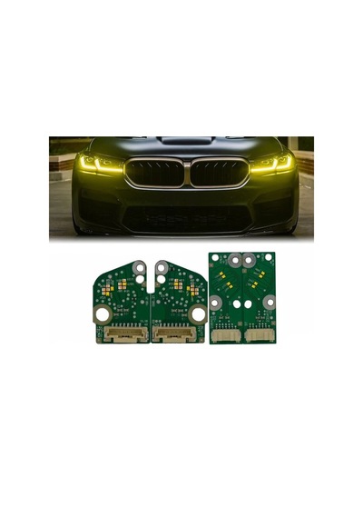 Autogp Bmw G30 Lci Angel Led Modülü Sarı 2020 / 2024 Drl Led