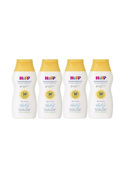 Hipp Babysanft 30 Faktör Bebek Güneş Sütü 200 ML x 4